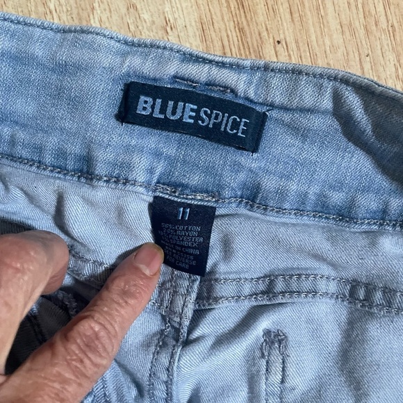 Blue Spice Skinny Blue Denim Jeans - Picture 5 of 6
